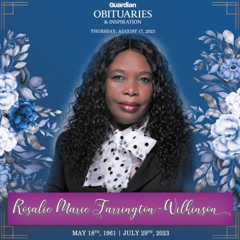 Rosalie Farrington-Wilkinson Obit Cover